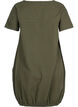 Kurzarm Kleid aus Baumwolle, Gr&uuml;n, Packshot image number 1