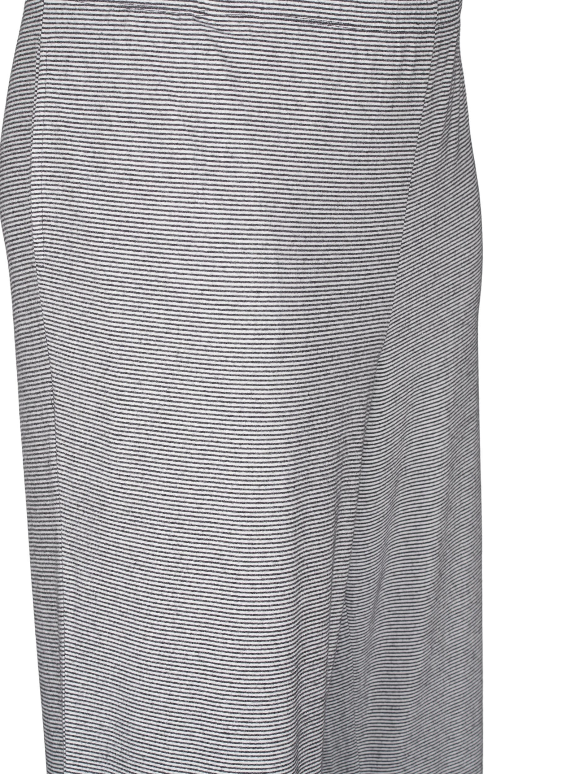 ZizziPyjamahose mit Taschen, Striped DGM , Packshot image number 2