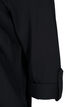 Baumwollkleid mit Ballon-Passform, Schwarz, Packshot image number 3