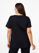 Weihnachtliche T-Shirts aus 100% Baumwolle, Black w. Wine, Model image number 1