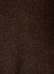 Strickbluse mit V-Ausschnitt und Raglan&auml;rmeln, Braun, Packshot image number 2