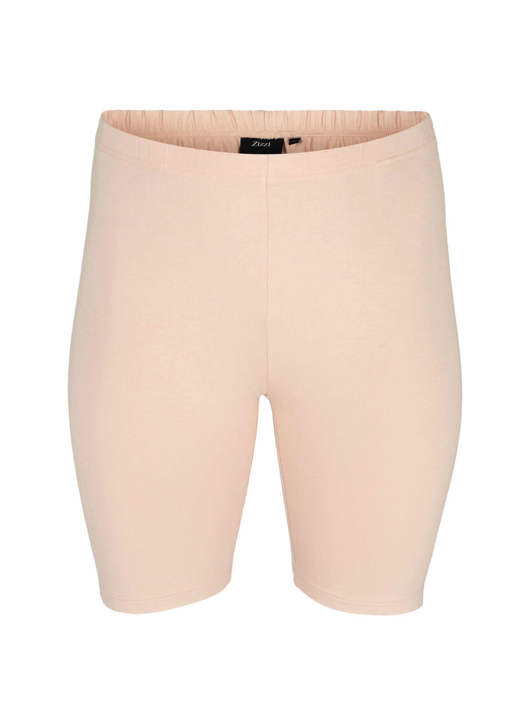 Einfarbige Basic Radlershorts