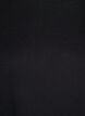 T-Shirt-Kleid mit transparentem Mesh-Saum, Schwarz, Packshot image number 2