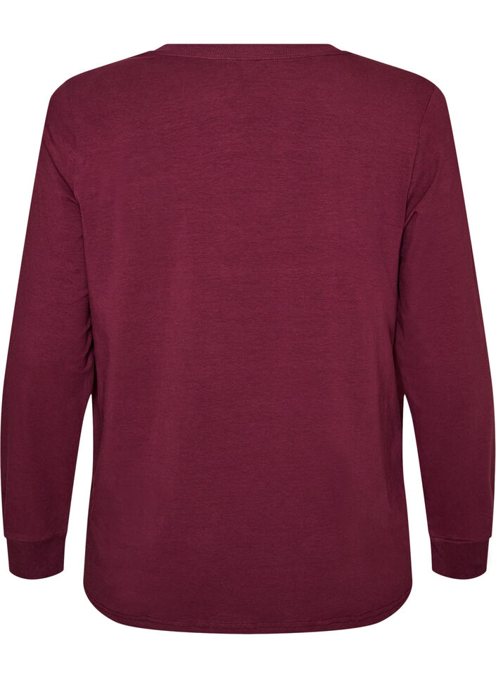 Nachtbluse mit Print, 2421, Packshot image number 1