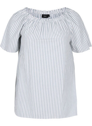 Bluse aus 100% Baumwolle, Trooper Stripe, Packshot image number 0