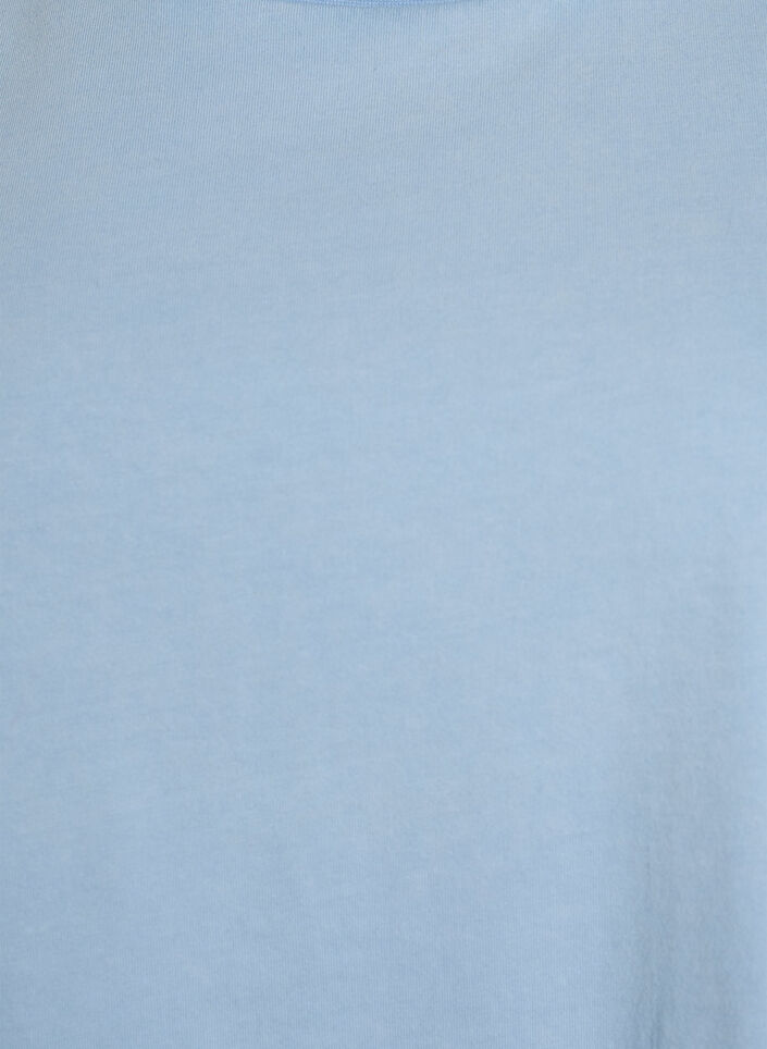 Grafik-T-Shirt aus Bio-Baumwolle, Blau, Packshot image number 2