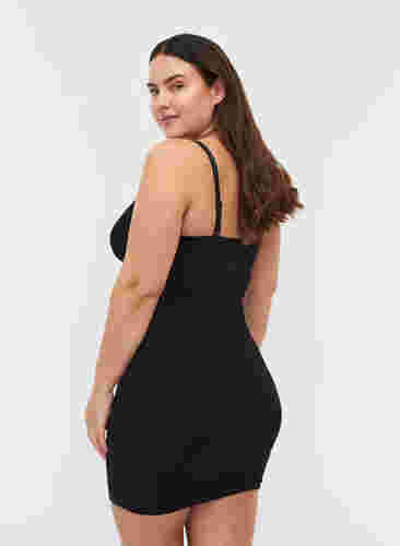 Shapewear Kleid mit breiten Trägern, Black, Model image number 2