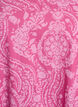 Kurz&auml;rmliges Baumwollkleid mit Aufdruck, Pink, Packshot image number 2