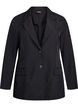 Blazer mit Taschen und Schlitzen, Schwarz, Packshot image number 0
