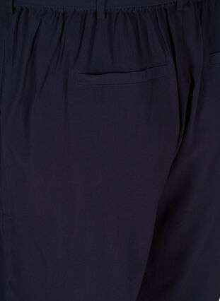 Lange Shorts aus Viskose, Night Sky, Packshot image number 3