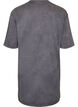 Lockeres T-Shirt-Kleid mit Washed-Optik, Grau, Packshot image number 1