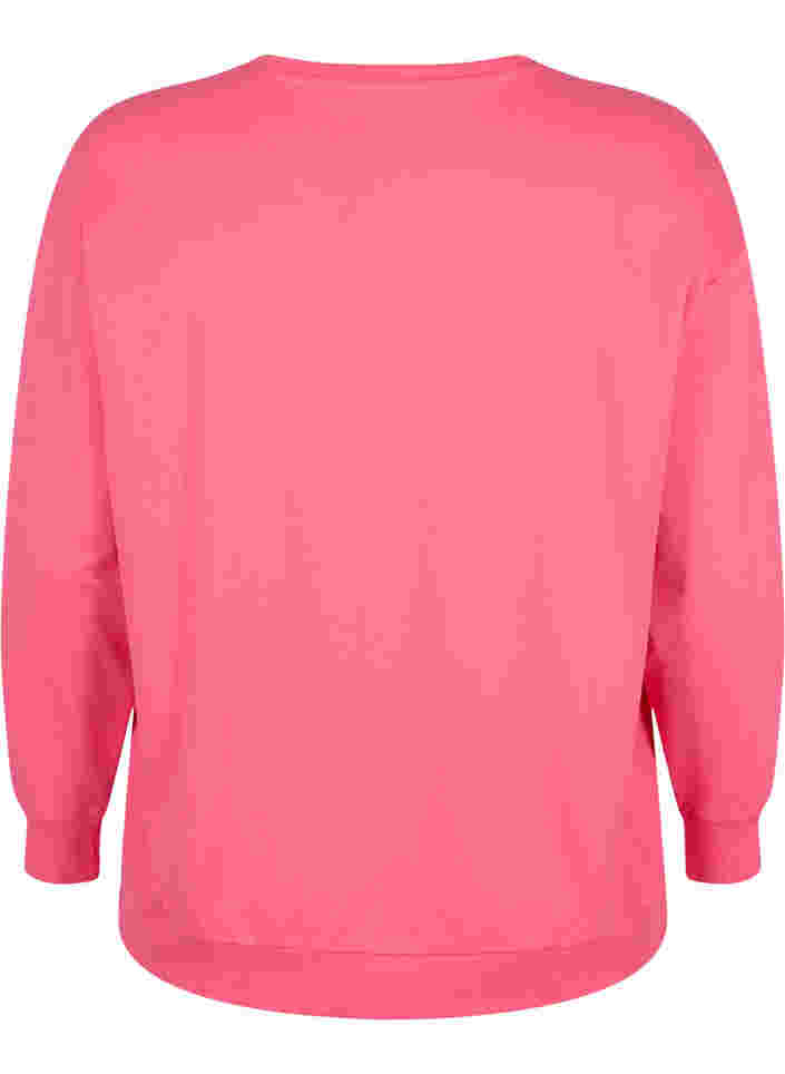 Sweatshirt aus Baumwolle mit aufgedrucktem Text, Hot P. w. Lesuire S., Packshot image number 1
