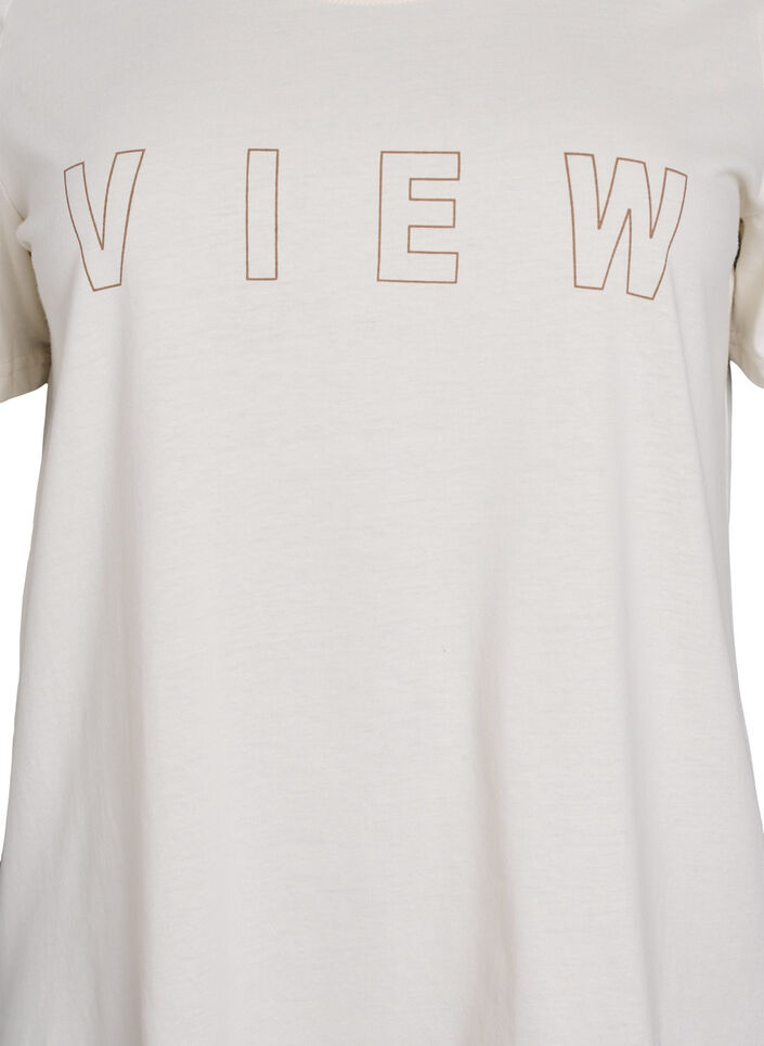 FLASH - T-Shirt mit Print, Vanille, Packshot image number 2