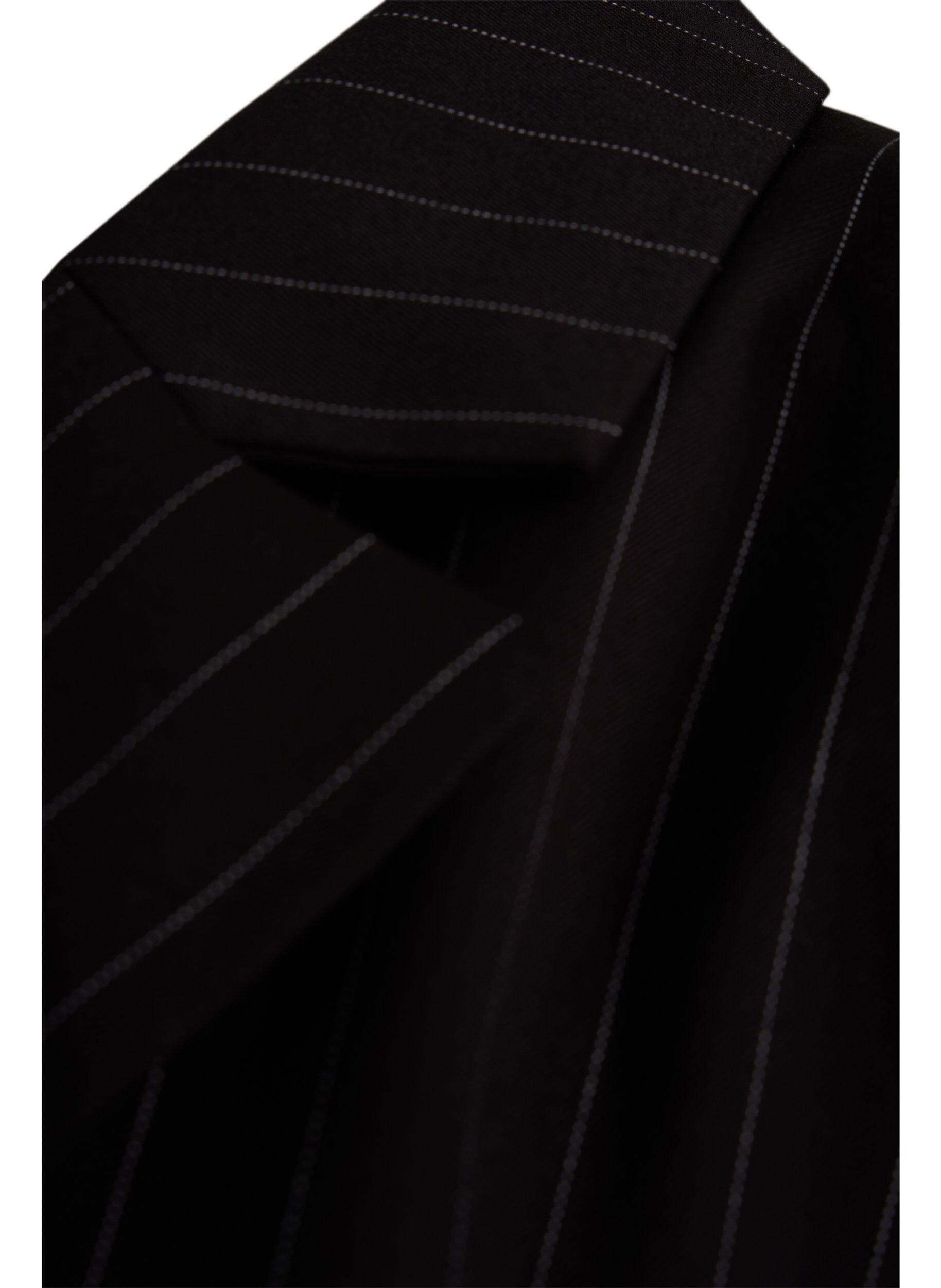ZizziPinstripe Blazer, Black W. Pinstripe, Packshot image number 3