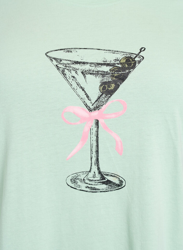 FLASH - T-Shirt mit Print, Grün, Packshot image number 2