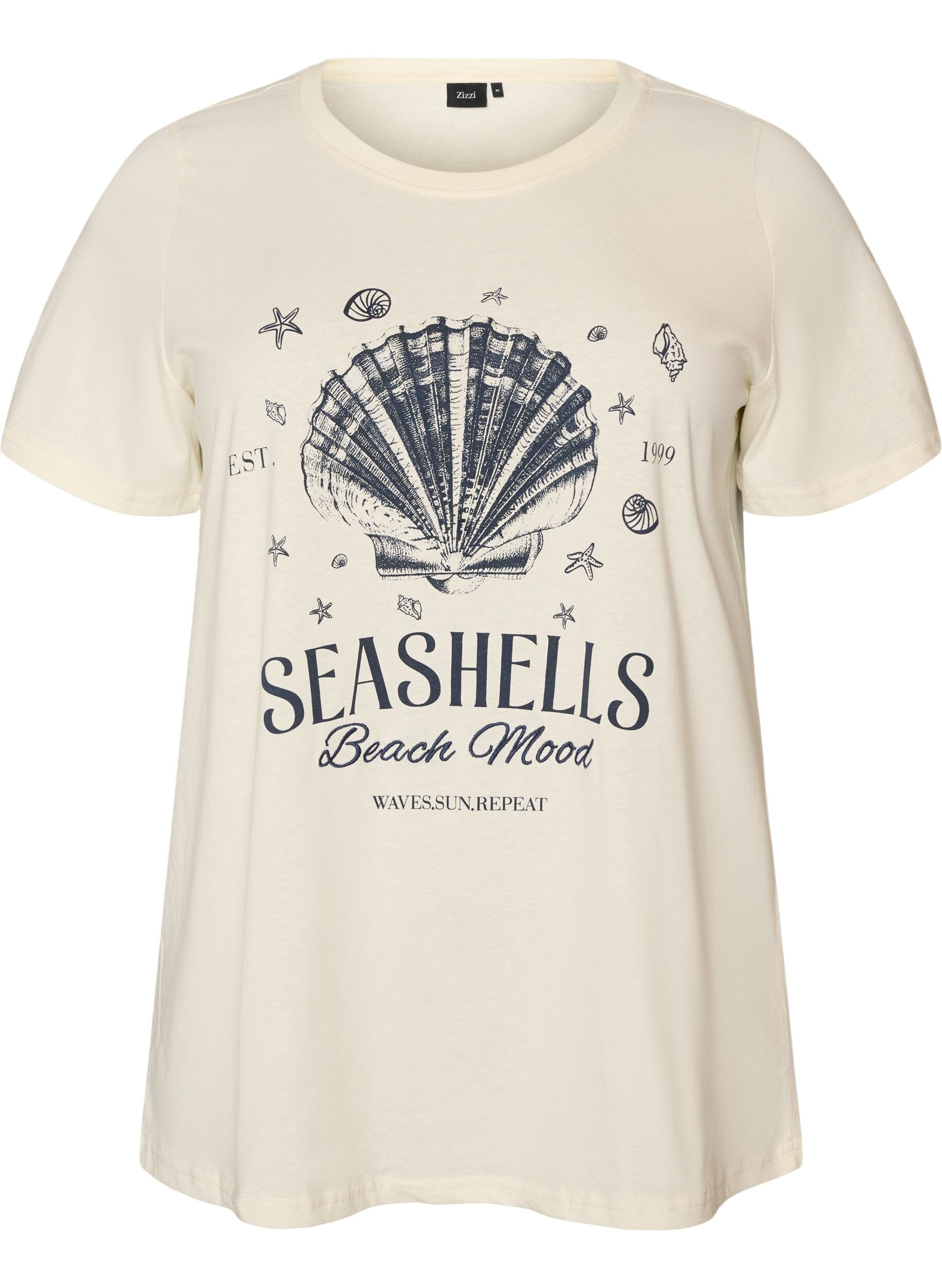 T-Shirt aus Baumwolle mit Print