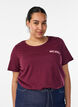 T-Shirt mit Print, Rot, Model image number 0