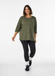 Trainingsshirt mit 3/4-&Auml;rmeln, Gr&uuml;n, Model image number 1