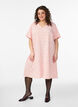 Kleid mit kurzen &Auml;rmeln und V-Ausschnitt, Rot, Model image number 0