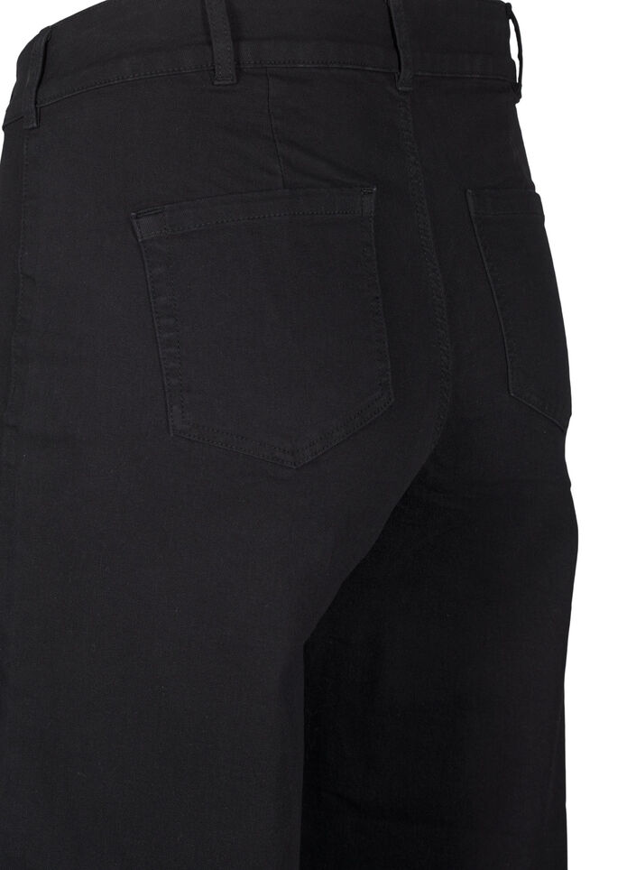 Jeans mit weiter Passform, Schwarz, Packshot image number 3