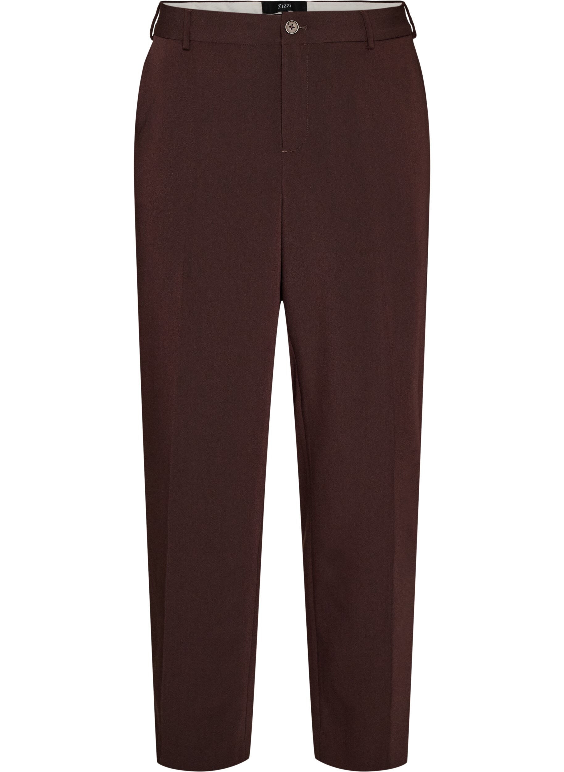 Weite Anzughose mit hoher Taille