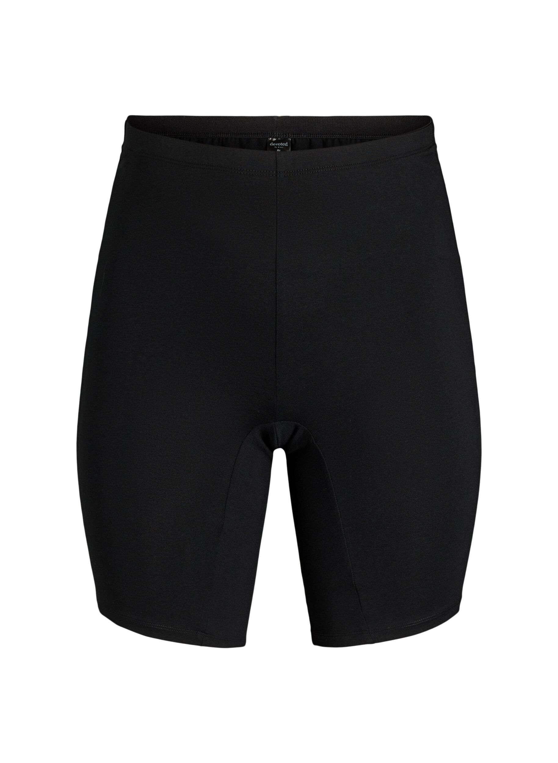 ZizziSlip aus Baumwolle mit langem Bein, Schwarz, Packshot image number 0