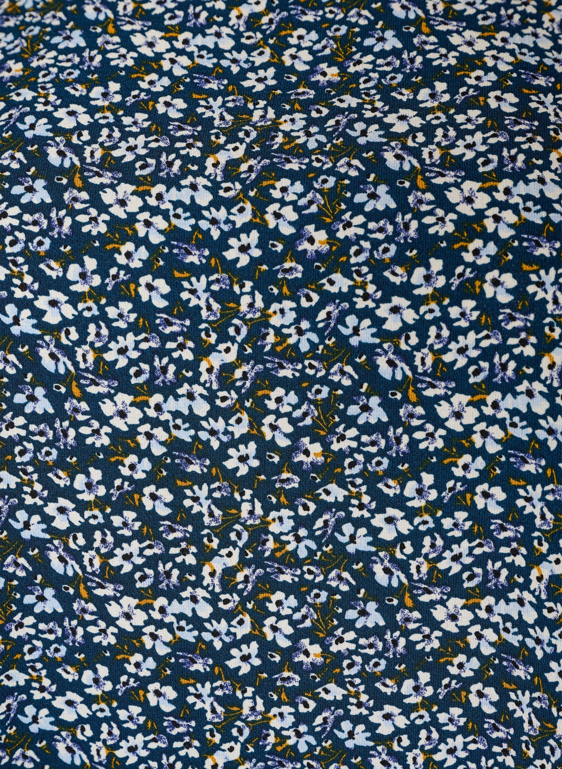 ZizziKleid mit Aufdruck und kurzen &Auml;rmeln, Blau, Packshot image number 2