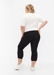 Basic 3/4-Leggings aus Viskose, Schwarz, Model image number 2