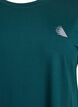 Einfarbiges Trainings-T-Shirt, Gr&uuml;n, Packshot image number 2