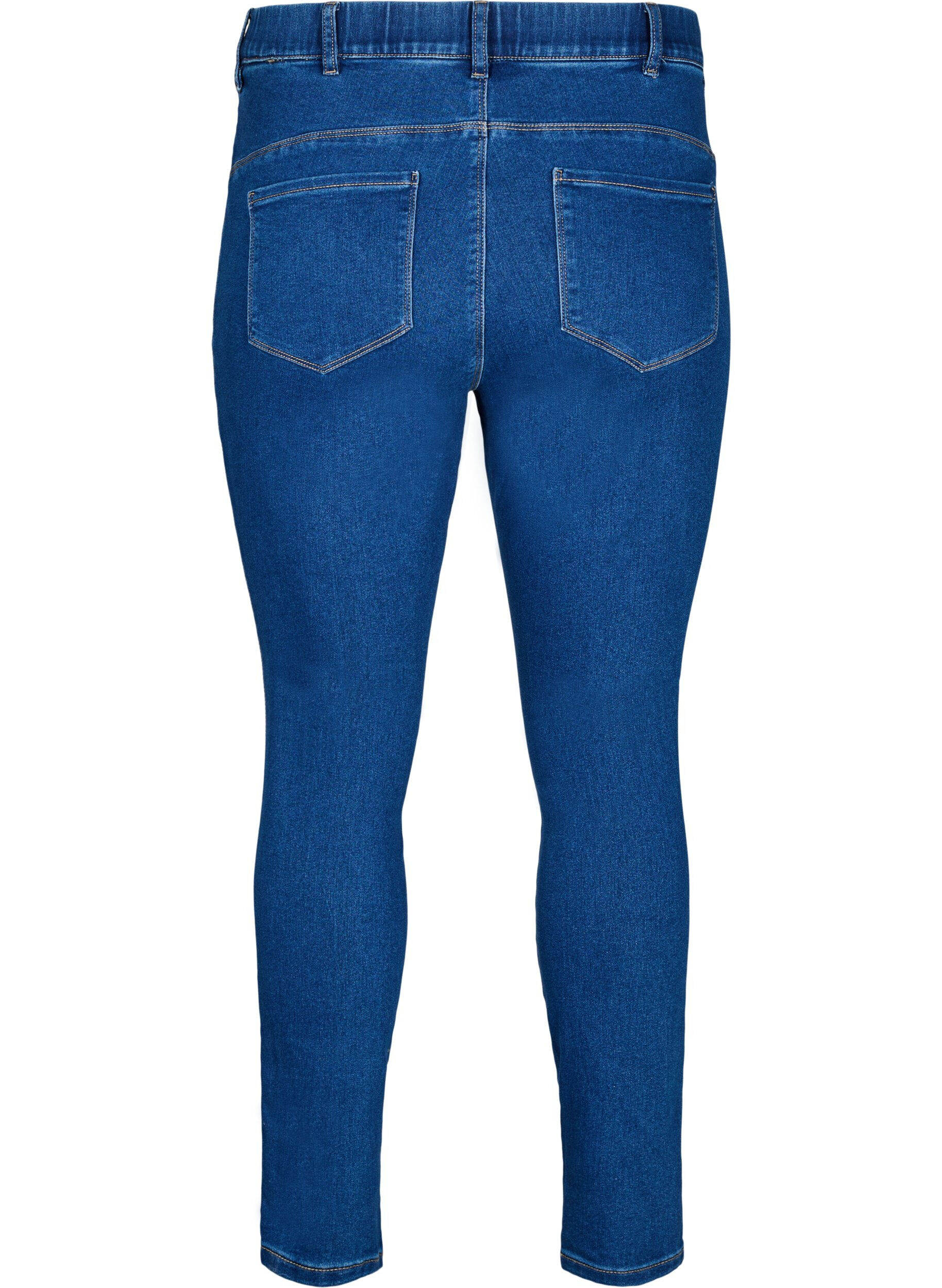 ZizziJeggings mit hoher Taille, Blau, Packshot image number 1