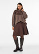 Pullover mit nordischem Muster, Braun, Model image number 1