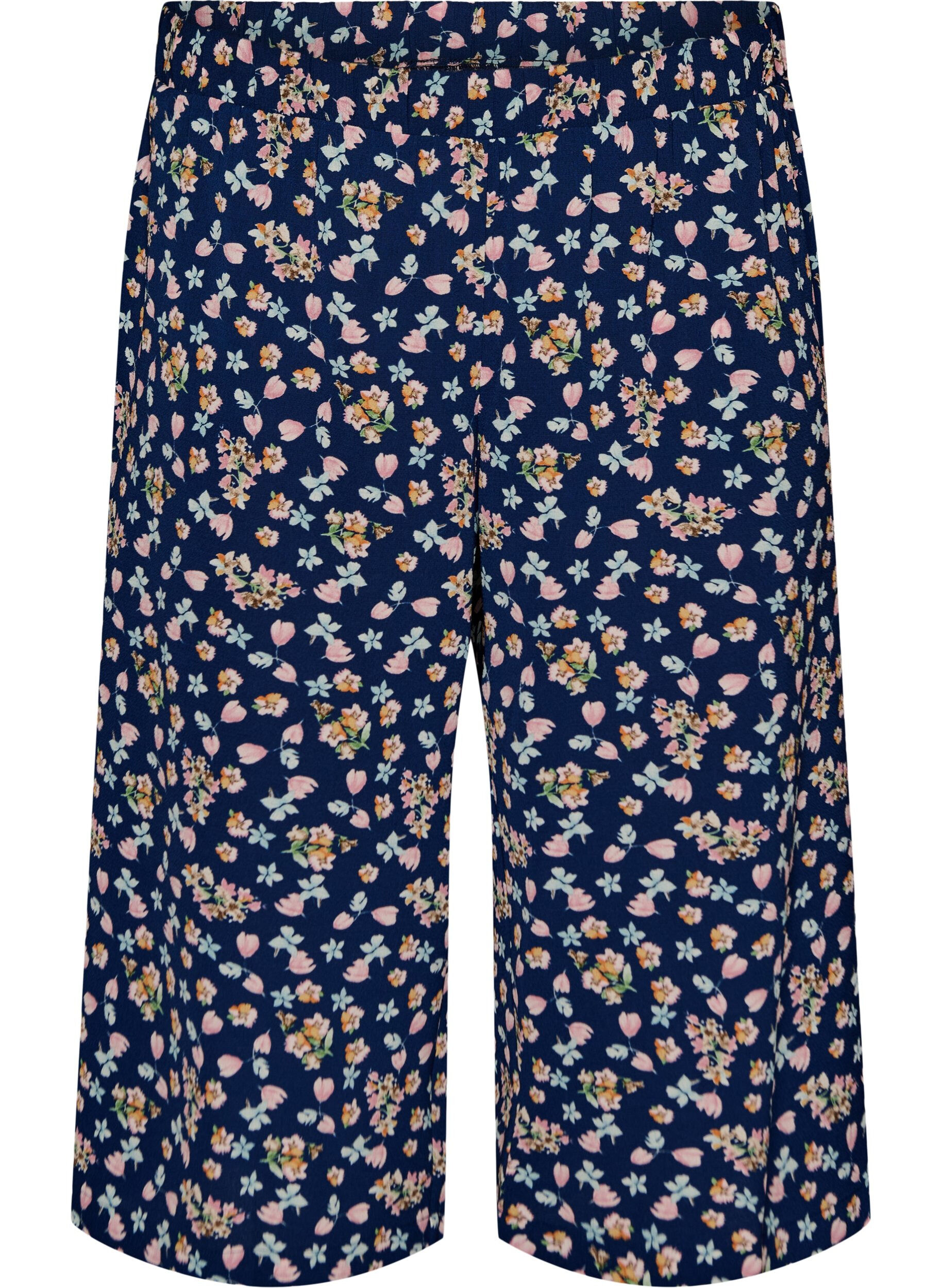 ZizziCulotte-Hose mit Print, Blau, Packshot image number 0