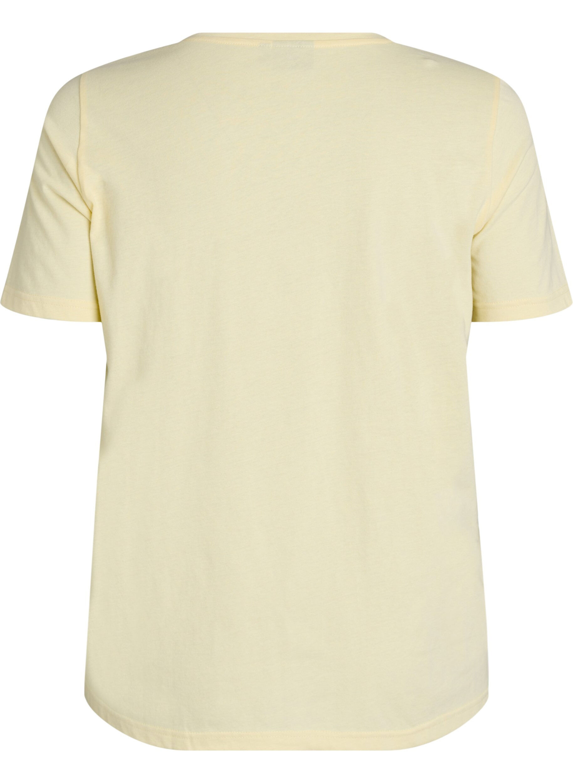 ZizziT-Shirt mit Print, Gelb, Packshot image number 1