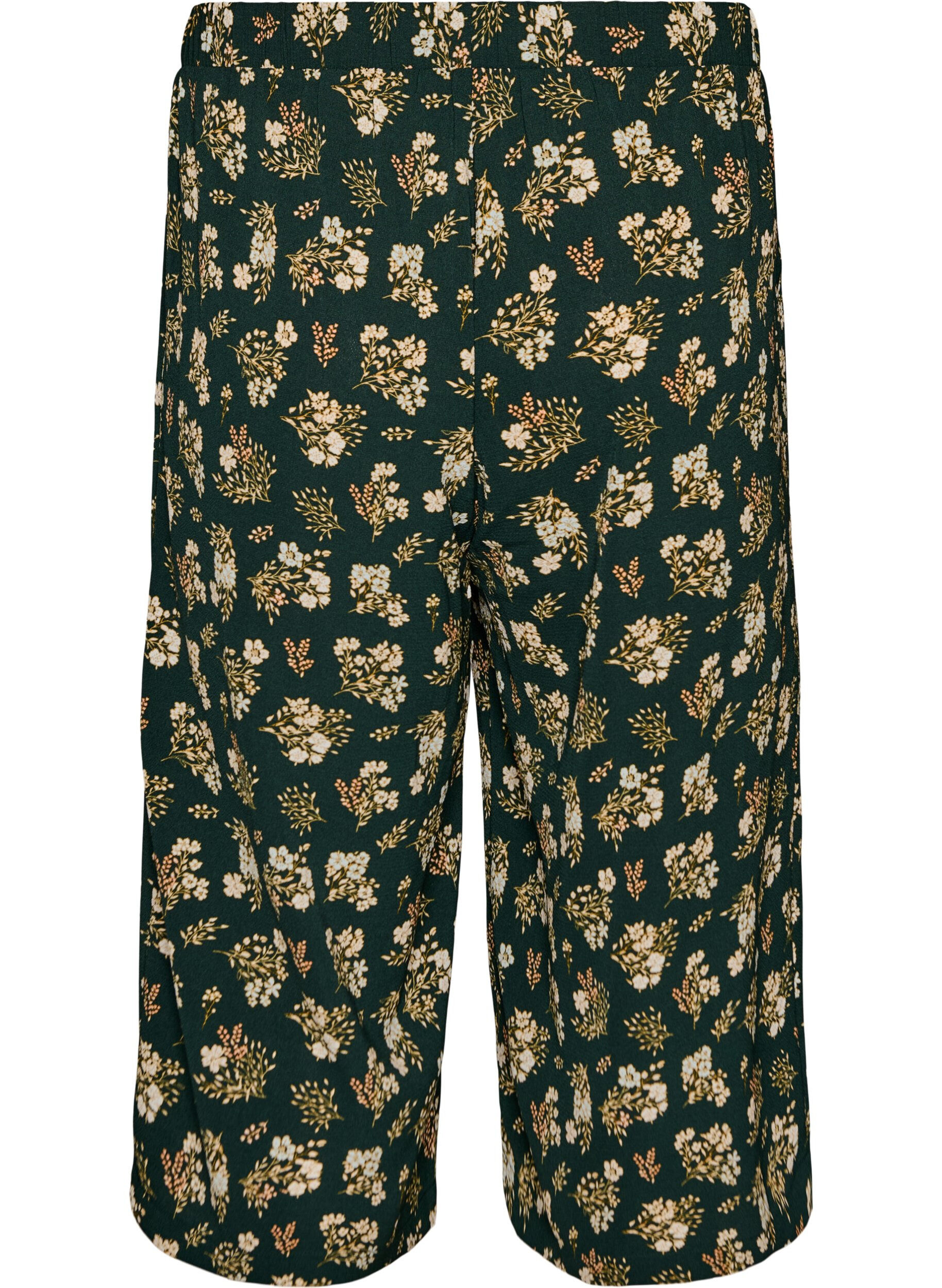 ZizziCulotte-Hose mit Print, Schwarz, Packshot image number 1