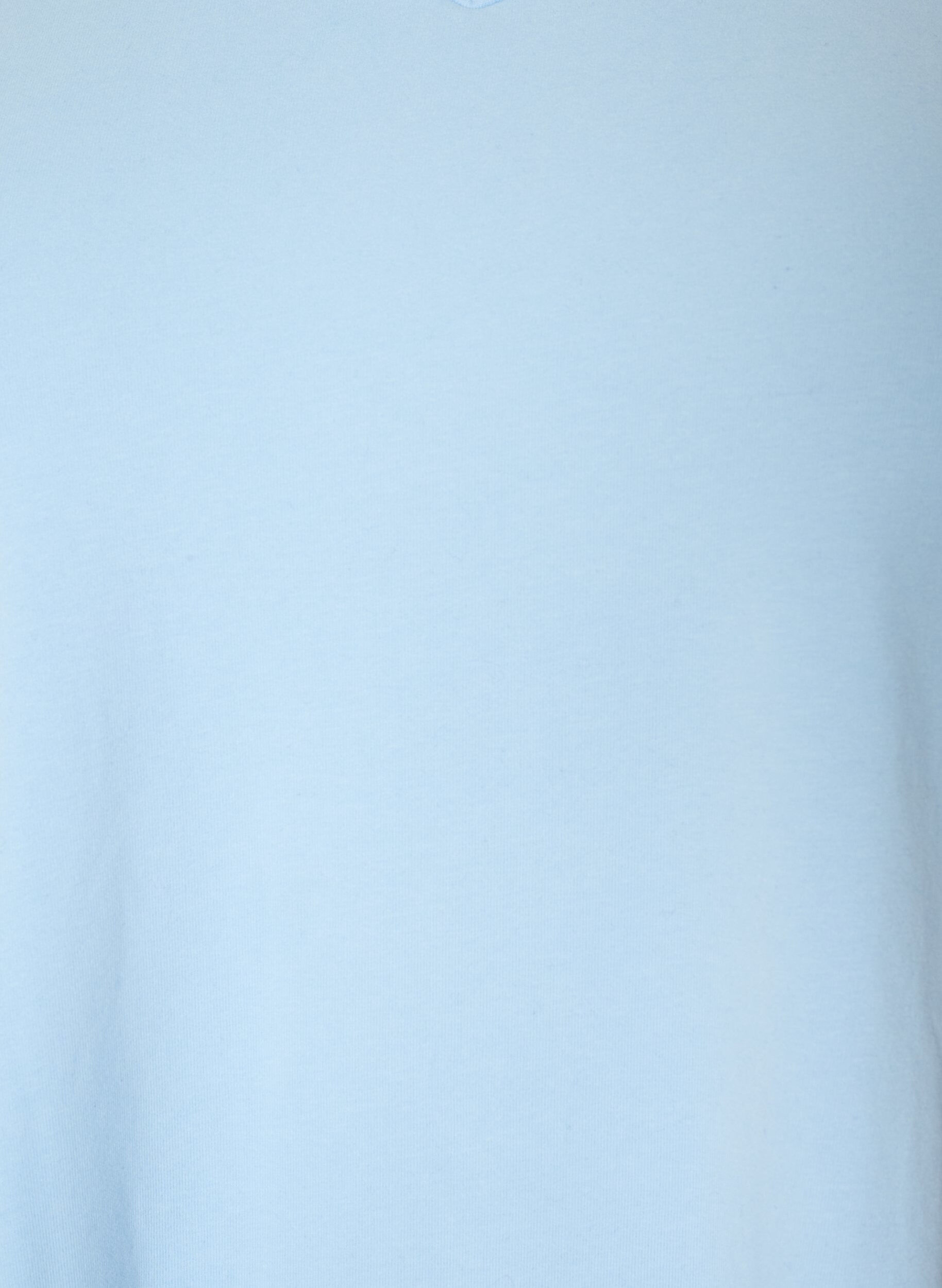 ZizziEinfarbiges basic T-Shirt aus Baumwolle, Blau, Packshot image number 2