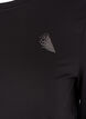 Trainingsbluse mit langen &Auml;rmeln, Schwarz, Packshot image number 2