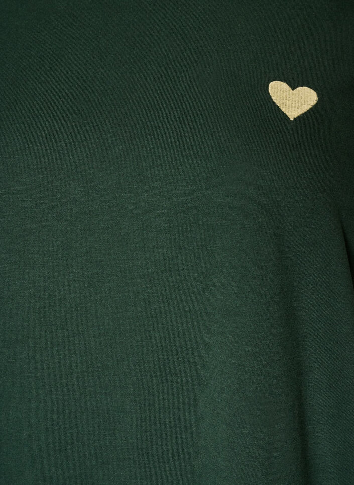 T-Shirt mit Print, Gr&uuml;n, Packshot image number 2