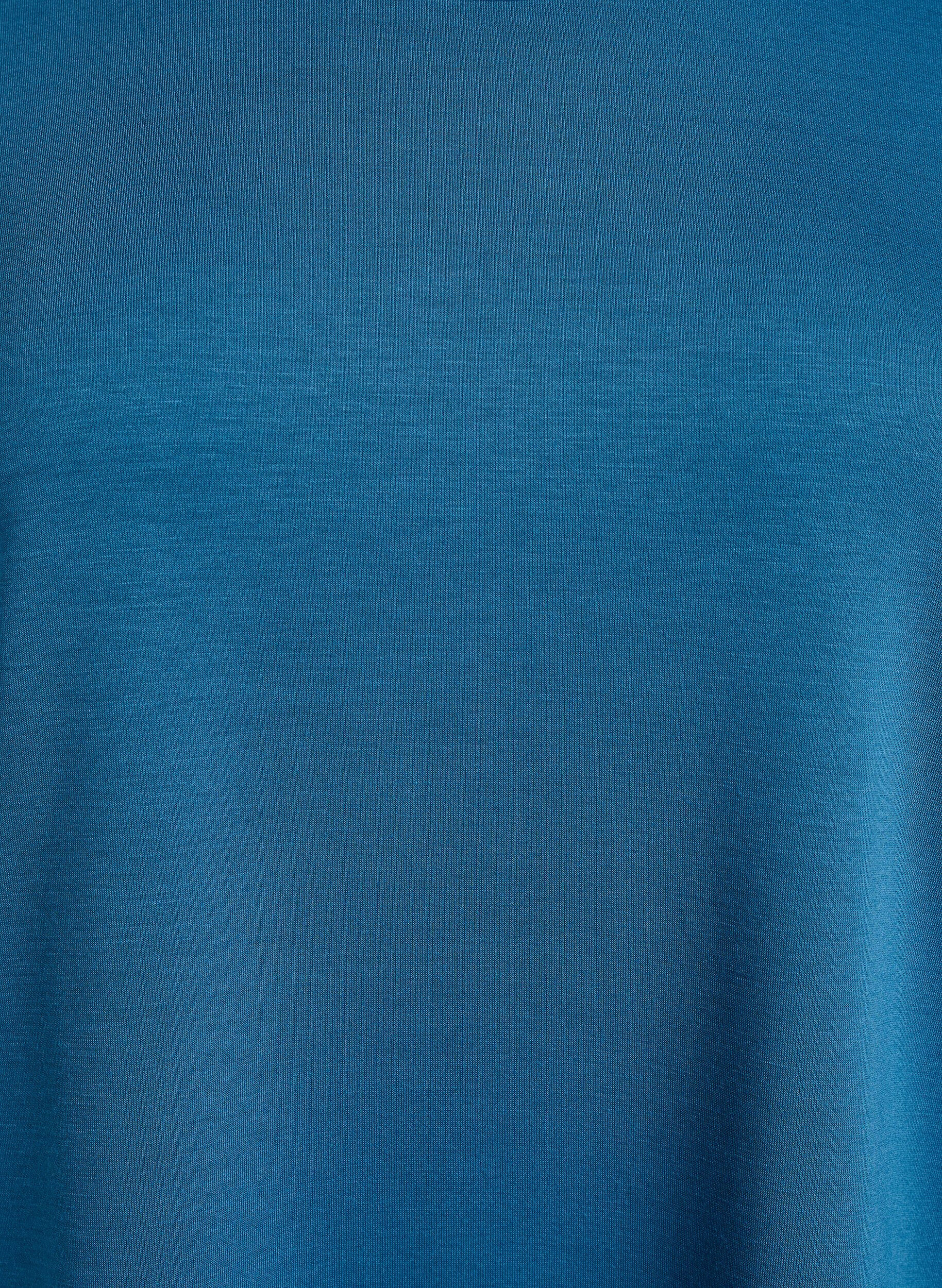 ZizziT-Shirt aus Modalgemisch, Petrol, Packshot image number 2