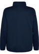 Sweatshirt mit hohem Kragen und Rei&szlig;verschluss, Blau, Packshot image number 1