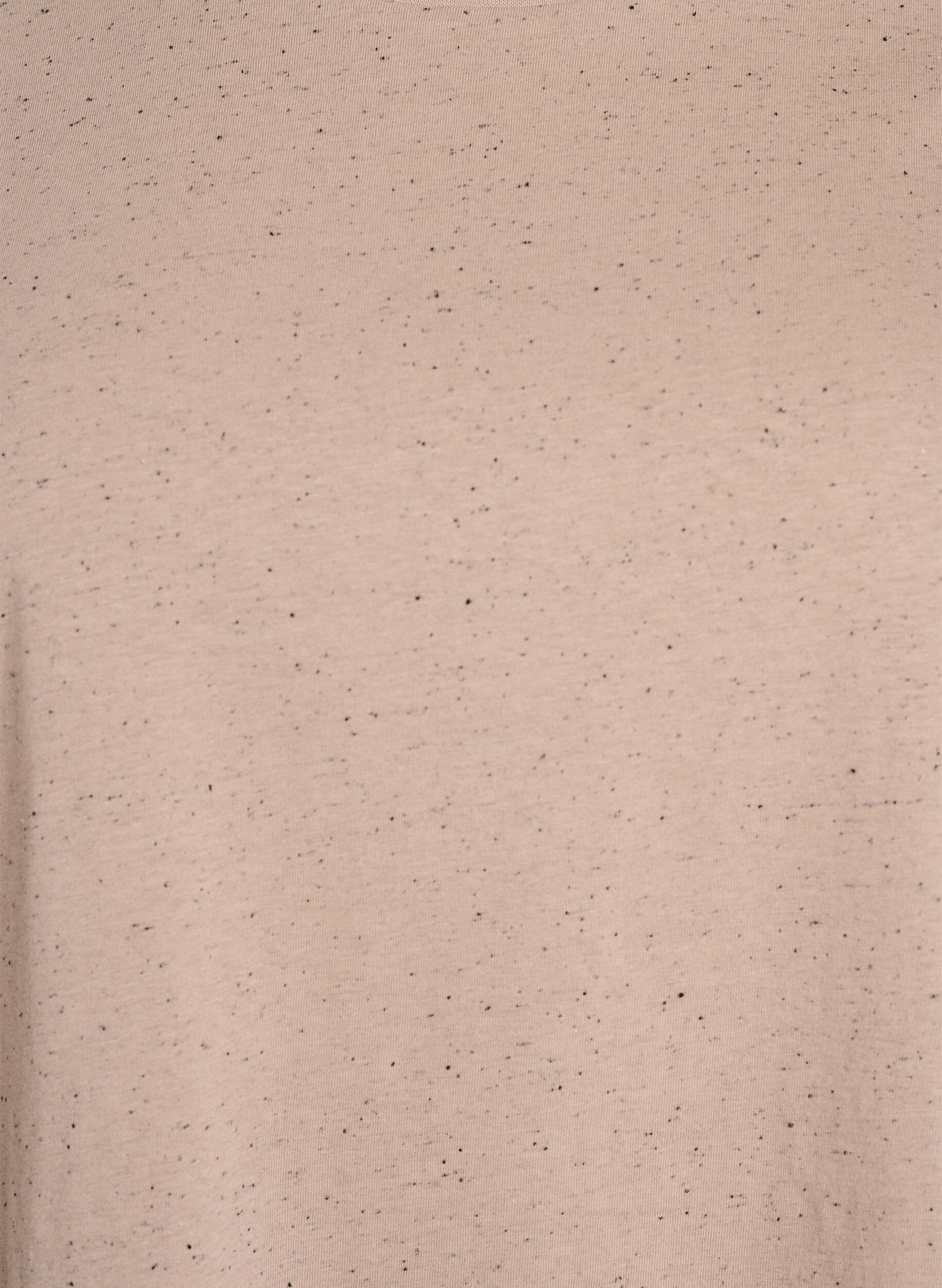 ZizziBaumwoll-T-Shirt mit Rundhalsausschnitt, Beige, Packshot image number 2