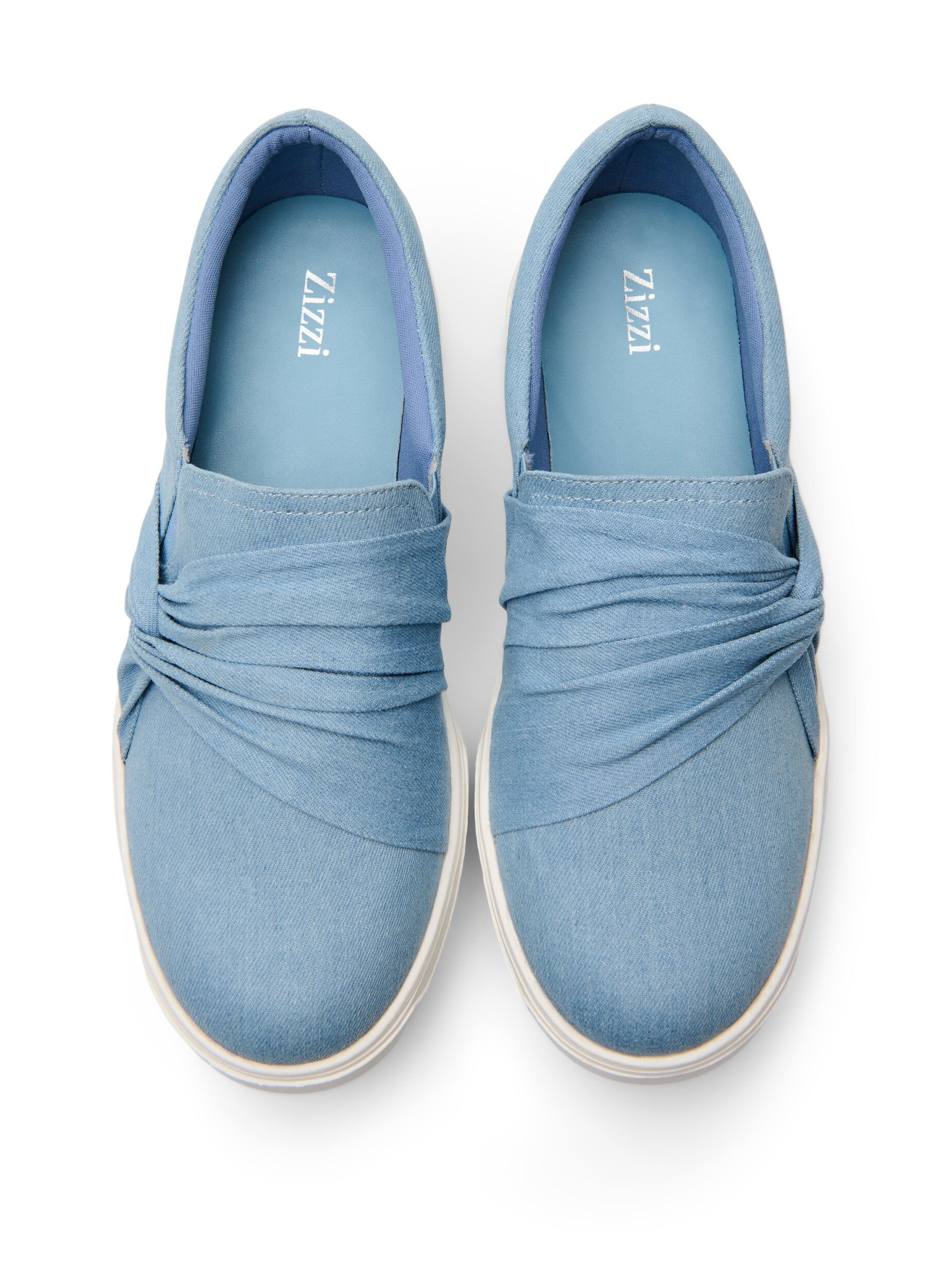 ZizziExtra-Weite - Slip-On mit Knotendetail, Blau, Packshot image number 2