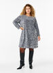Pailettenkleid mit Schleifendetail, Silver, Model image number 3