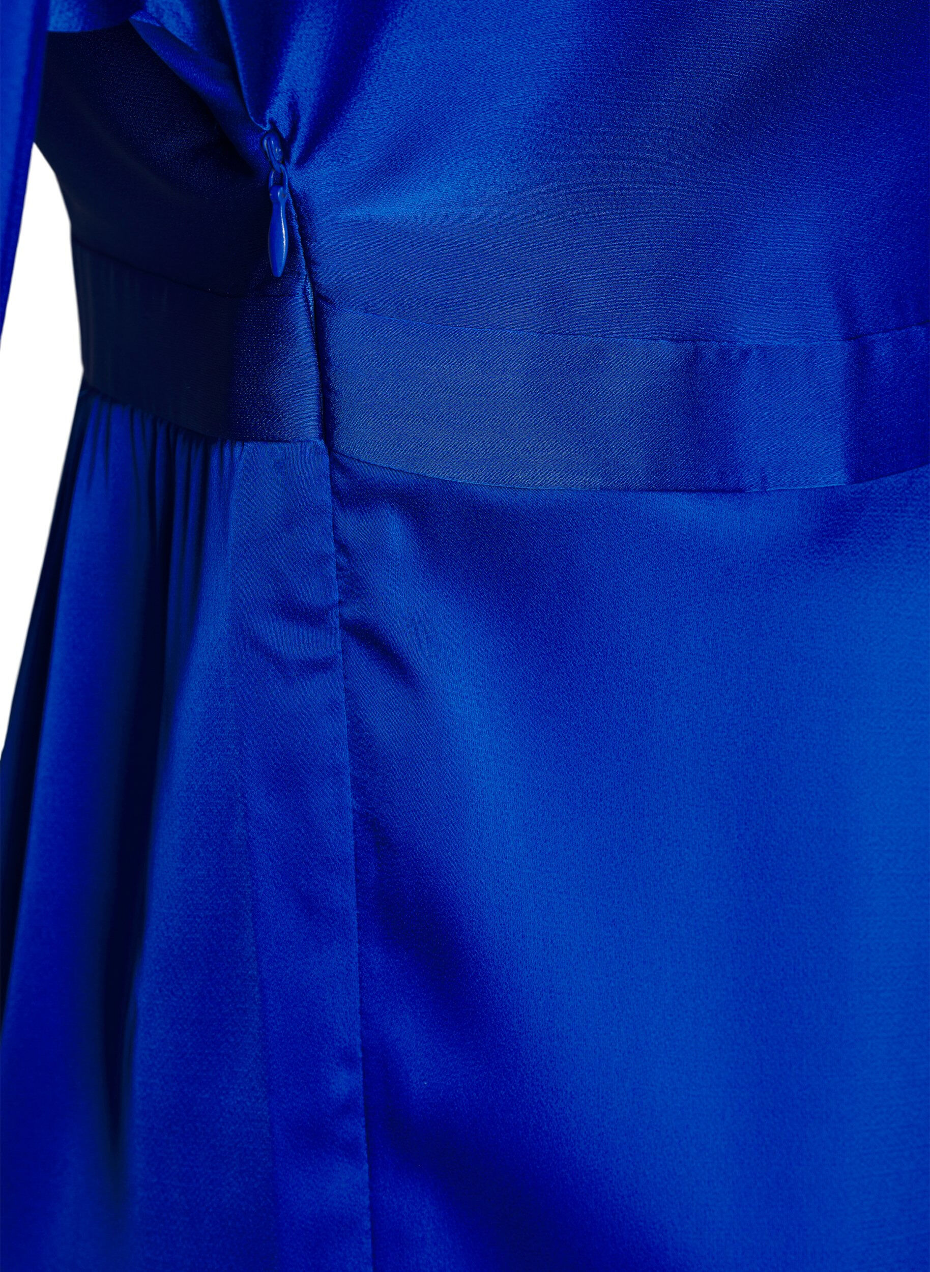 ZizziSatinkleid mit Ballon&auml;rmeln, Surf the web, Packshot image number 5