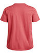 Basic T-Shirt aus Baumwolle mit Rundhalsausschnitt, Rot, Packshot image number 1