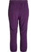 Hoch taillierte Hose aus Teddy-Fleece, Lila, Packshot image number 1
