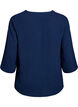 Bluse mit 3/4-&Auml;rmeln, Blau, Packshot image number 1