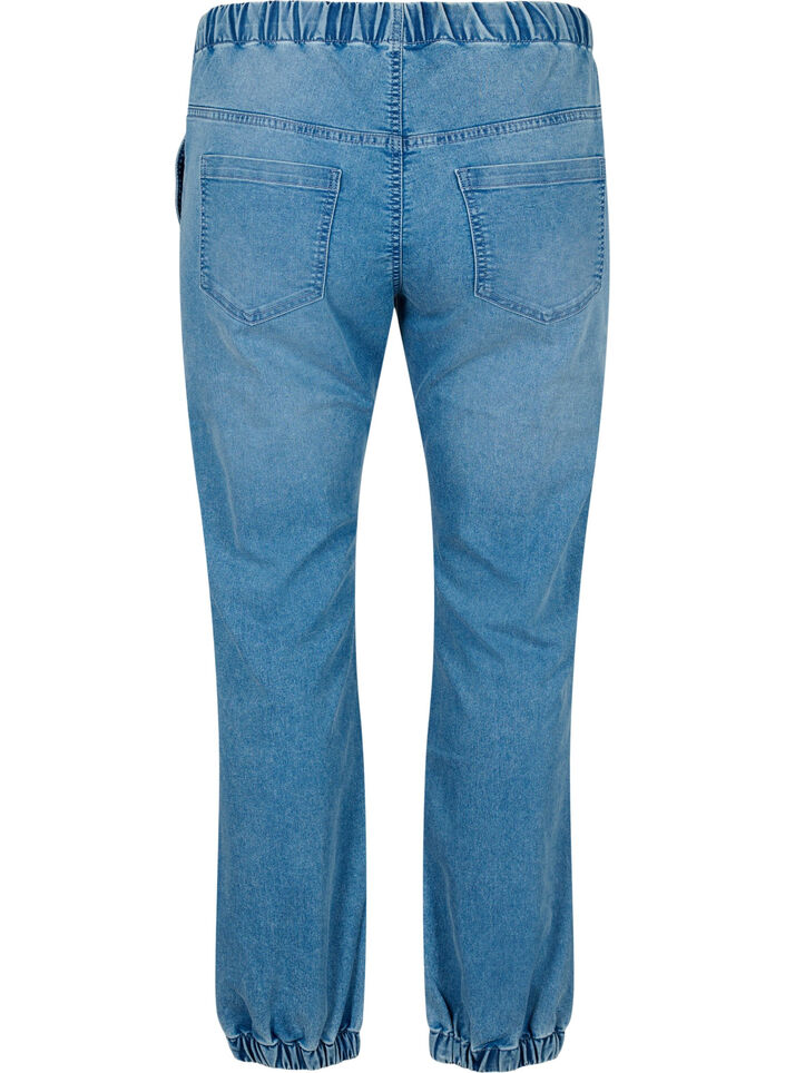 Jeans-Jogginghose mit Taschen, Blau, Packshot image number 1