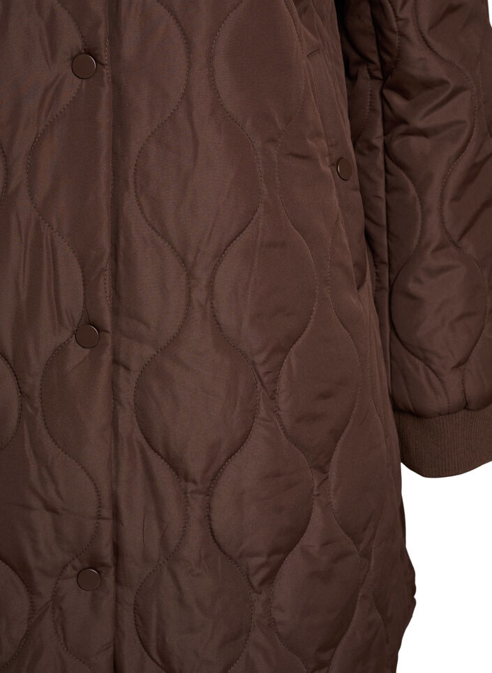 Mittellange Steppjacke mit Kapuze, 1682, Packshot image number 2