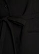 Blazer mit abnehmbarem Bindeg&uuml;rtel, Schwarz, Packshot image number 2