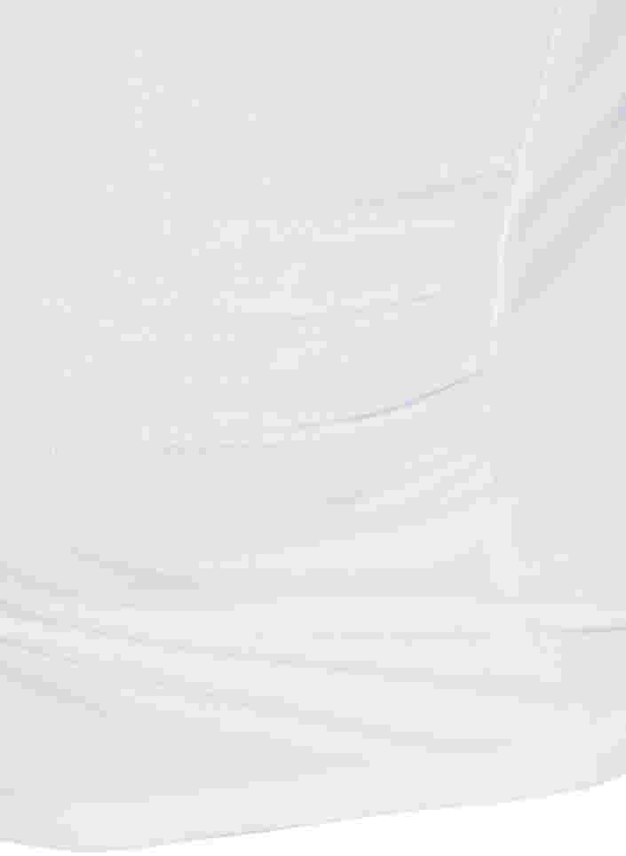 Basic Schwangerschaftsbluse mit langen Ärmeln, White, Packshot image number 3